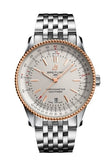 Breitling Navitimer Automatic 41mm White Dial Silver Stainless Steel Mens Watch - U17326211G1A1 Authentic Buy Shop Now