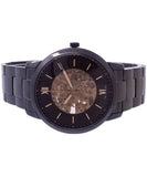 Fossil Neutra Automatic Skeleton Black Dial Black Steel Strap Watch for Men - ME3183 Authentic Buy Shop Now