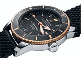 Breitling Superocean Heritage II B20 42mm Black Dial Black Mesh Bracelet Mens Watch - UB2010121B1S1 Authentic Buy Shop Now
