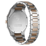 D1 Milano Ultra Thin Silver Dial Two Tone Strap Watch for Women - D1-UTBJ01 Authentic Buy Shop Now