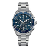 Tag Heuer Aquaracer Blue Dial Watch for Men - CAY111B.BA0927 Authentic Buy Shop Now
