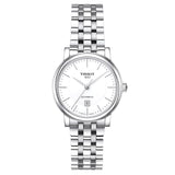 Tissot T Classic Carson Premium Silver Dial Silver Steel Strap Watch for Women - T122.207.11.031.00 Authentic Buy Shop Now