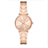 Michael Kors Pyper Quartz Rose Gold Dial Rose Gold Steel Strap Watch For Women - MK1040 Authentic Buy Shop Now