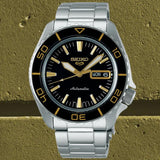 Seiko 5 Sport Automatic SKX Series Black Dial Silver Steel Strap Watch for Men - SRPK99K1 Authentic Buy Shop Now