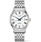 Longines Record Automatic Stainless Steel 40mm Watch for Men - L2.821.4.11.6 Authentic Buy Shop Now