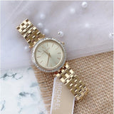 Michael Kors Darci Gold Dial Gold Steel Strap Watch for Women - MK3365 Authentic Buy Shop Now