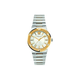 Versace Hellenyium Green Dial Two Tone Steel Strap Watch for Women - VEVH00620 Authentic Buy Shop Now