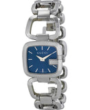 Gucci G Gucci Blue Dial Silver Steel Strap Watch For Women - YA125405 Authentic Buy Shop Now