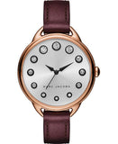Marc Jacobs Betty White Dial Brown Leather Strap Watch for Women - MJ1481 Authentic Buy Shop Now