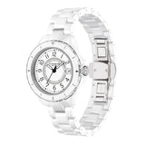 Coach Preston White Dial White Steel Strap Watch for Women - 14503462 Authentic Buy Shop Now