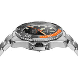 Tag Heuer Aquaracer Professional 1000 Superdiver Automatic Black Dial Silver Steel Strap Watch for Men - WBP5A8A.BF0619 Authentic Buy Shop Now