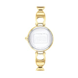 Coach Park Diamonds Gold Dial Gold Steel Strap Watch for Women - 14503171 Authentic Buy Shop Now