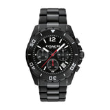 Coach Kent Chronograph Black Dial Black Steel Strap Watch for Men - 14602554 Authentic Buy Shop Now