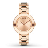 Movado Bold Rose Gold Dial Rose Gold Steel Strap Watch for Women - 3600387 Authentic Buy Shop Now
