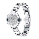 Movado Bold Silver Dial Silver Steel Strap Watch For Women - 3600567 Authentic Buy Shop Now