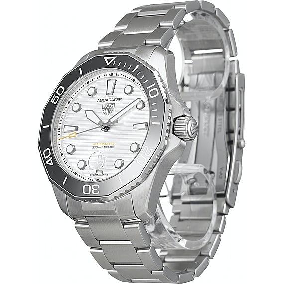 Tag Heuer Aquaracer Professional 300 Automatic Silver Dial Silver Steel Strap Watch for Men - WBP201C.BA0632 Authentic Buy Shop Now