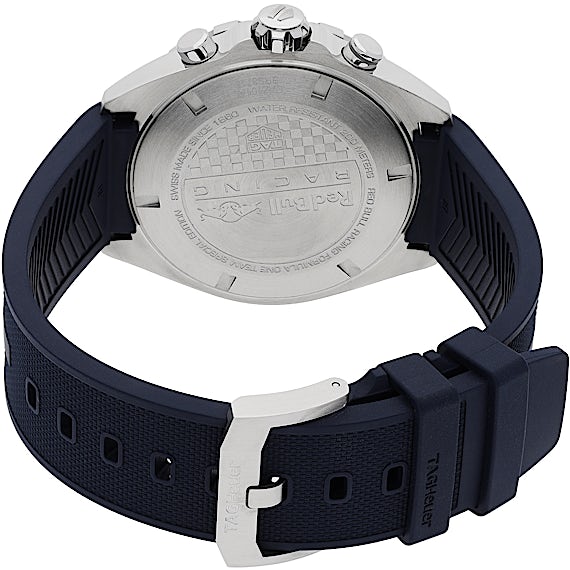 Tag Heuer Formula 1 Red Bull Racing Chronograph Blue Dial Blue Rubber Strap Watch for Men - CAZ101AL.FT8052 Authentic Buy Shop Now