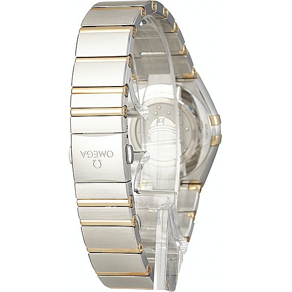 Omega Constellation Manhattan Yellow Dial Two Tone Steel Strap Watch for Women - 131.20.28.60.08.001 Authentic Buy Shop Now