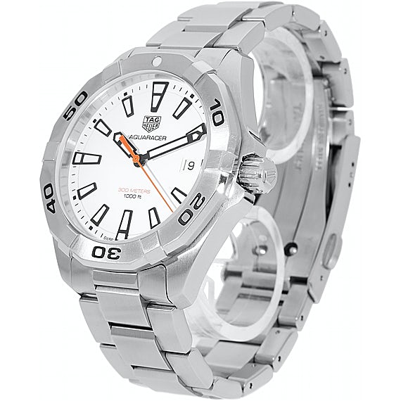 Tag Heuer Aquaracer White Dial Watch for Men - WBD1111.BA0928 Authentic Buy Shop Now