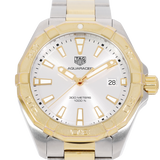 Tag Heuer Aquaracer Silver Dial Two Tone Steel Strap Watch for Women - WBD1120.BB0930 Authentic Buy Shop Now