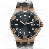 Maurice Lacroix Aikon Venturer Black Dial Black Rubber Strap Watch For Men - AI6058-BRZ0B-330-2 Authentic Buy Shop Now