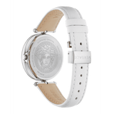 Versace Palazzo Empire White Dial White Leather Strap Watch for Women - VCO010017 Authentic Buy Shop Now
