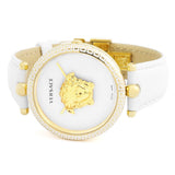 Versace Palazzo Empire White Dial White Leather Strap Watch for Women - VCO040017 Authentic Buy Shop Now