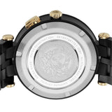 Versace V-Race Analog Quartz Black Dial Two Tone Steel Strap Watch For Men - VEBV00619 Authentic Buy Shop Now