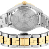 Versace Hellenyium Quartz Brown Dial Two Tone Steel Strap Watch For Men - V11040015 Authentic Buy Shop Now