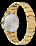 Versace Greca Moonphase Quartz Black Dial Gold Steel Strap Watch for Men - VE7G00323 Authentic Buy Shop Now