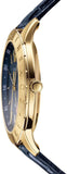 Versace Univers Navy Blue Dial Navy Blue Leather Strap Watch for Men - VEBK00318 Authentic Buy Shop Now