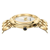 Versace V-Flare Quartz Silver Dial Gold Steel Strap Watch for Women - VEBN00718 Authentic Buy Shop Now
