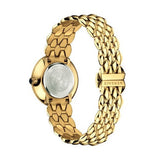 Versace V Flare Diamonds Silver Dial Gold Steel Strap Watch for Women - VEBN00918 Authentic Buy Shop Now