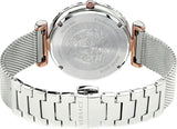 Versace Palazzo Empire Silver Dial Silver Mesh Bracelet Watch for Women - VEDV00419 Authentic Buy Shop Now