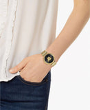 Versace Palazzo Empire Greca Black Dial Gold Mesh Bracelet Watch for Women - VEDV00519 Authentic Buy Shop Now