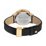 Versace Virtus Quartz Black Dial Black Leather Strap Watch for Women - VEHC00119 Authentic Buy Shop Now