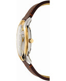 Versace V-Urban Quartz Grey Dial Brown Leather Strap Watch for Men - VELQ00219 Authentic Buy Shop Now