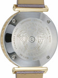 Versace V-Twist Quartz Purple Dial Purple Leather Strap Watch for Women - VELS00219 Authentic Buy Shop Now