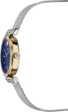 Versace Meander Blue Dial Silver Mesh Bracelet Watch for Women - VELW00520 Authentic Buy Shop Now