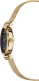Versace Meander Black Dial Gold Mesh Bracelet Watch for Women - VELW00720 Authentic Buy Shop Now