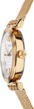 Versace Meander Greca White Dial Gold Mesh Bracelet Watch for Women - VELW00820