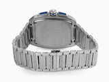 Versace Dominus Chronograph Blue Dial Silver Steel Strap Watch For Men - VE6H00423 Authentic Buy Shop Now