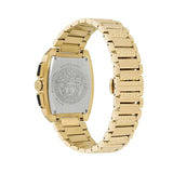 Versace Dominus Chronograph Black Dial Gold Steel Strap Watch For Men - VE6H00523 Authentic Buy Shop Now