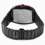 Versace Dominus Chronograph Quartz Black Dial Black Steel Strap Watch For Men - VE6H00623 Authentic Buy Shop Now