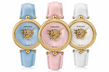 Versace Palazzo Empire White Dial White Leather Strap Watch for Women - VCO010017 Authentic Buy Shop Now