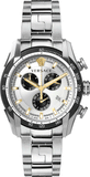 Versace V-Ray Chronograph Quartz Silver Dial Silver Steel Strap Watch For Men - VE2I00321 Authentic Buy Shop Now