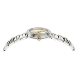 Versace Virtus Quartz White Dial Silver Steel Strap Watch For Women - VET300621 Authentic Buy Shop Now