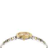 Versace Virtus Quartz White Dial Two Tone Steel Strap Watch For Women - VET300721 Authentic Buy Shop Now