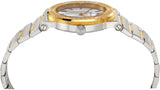 Versace Hellenyium Green Dial Two Tone Steel Strap Watch for Women - VEVH00620 Authentic Buy Shop Now