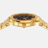 Versace Greca Black Dial Gold Steel Strap Watch for Women - VEVH00820 Authentic Buy Shop Now